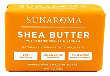SHEA BUTTER WITH FRANKINCENSE ORGANIC SOAP