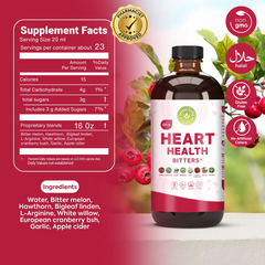 Yunani Herbs - Heart Health Bitters lower blood pressure