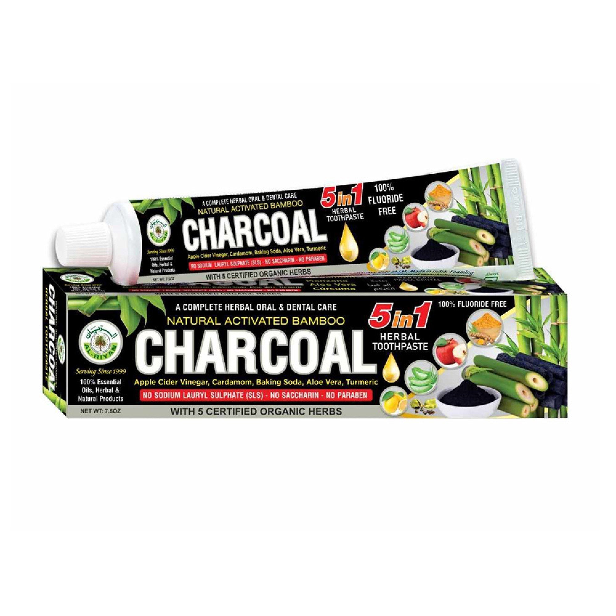 All Natural Activated Bamboo Charcoal Toothpaste