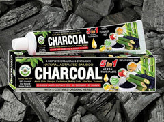 All Natural Activated Bamboo Charcoal Toothpaste
