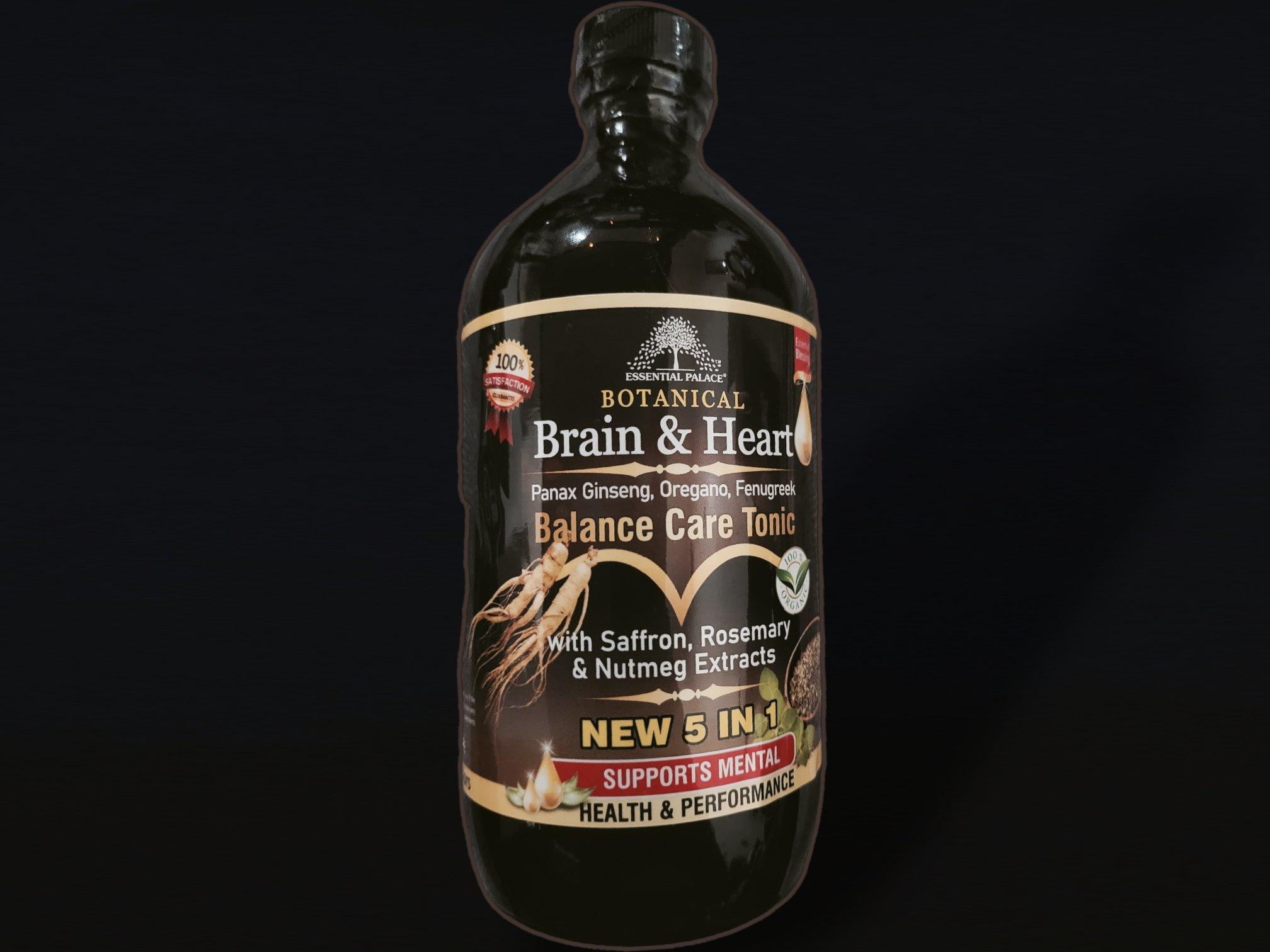 Brain & Heart Balance Care Tonic (Panax Ginseng,Oregano,Fenugreek)