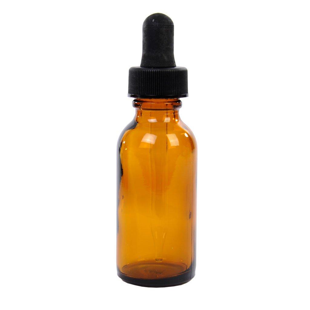 1 oz GLASS AMBER BOTTLES