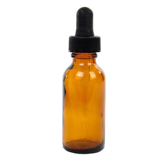 1 oz GLASS AMBER BOTTLES