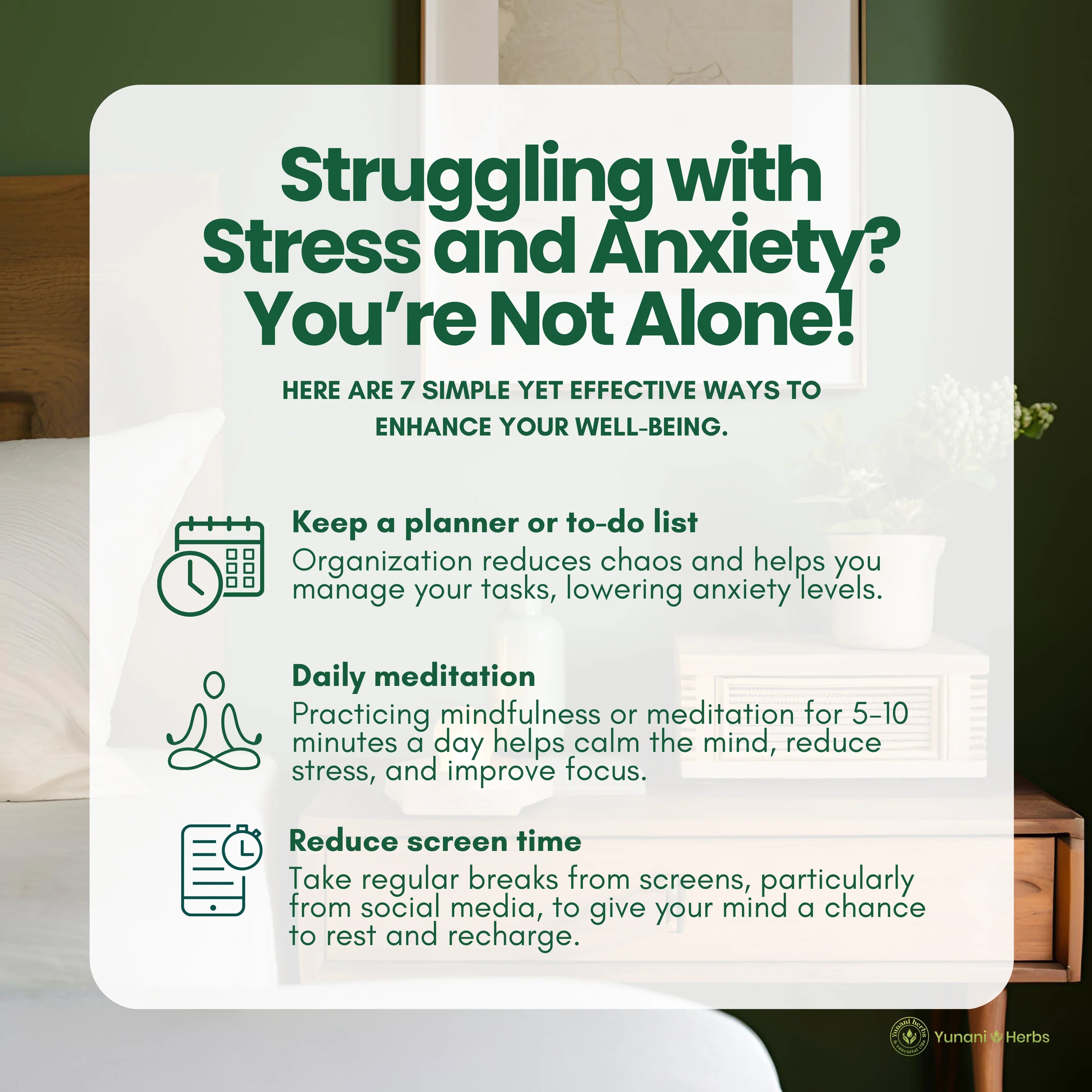 Anxiety & Stress Relief 60 vegan capsules