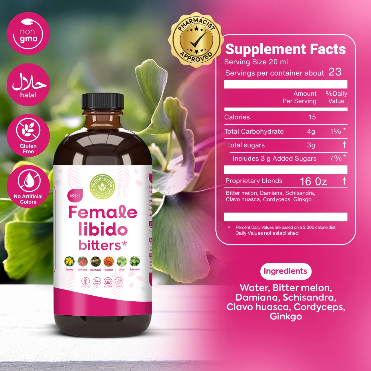 Yunani Herbs - Female Libido Bitters