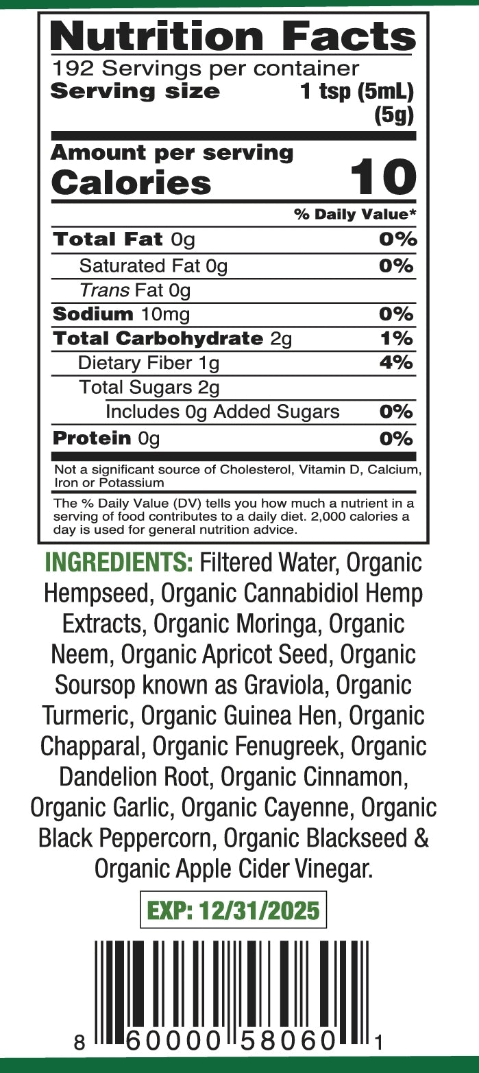 Hempseed Formula