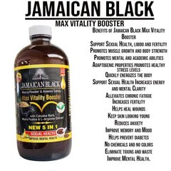 JAMAICAN BLACK MAX VITALITY BOOSTER