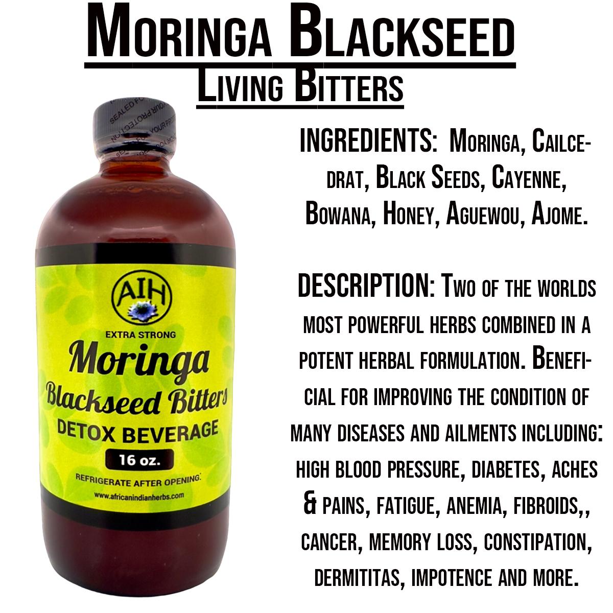 Moringa Blackseed Living Bitters