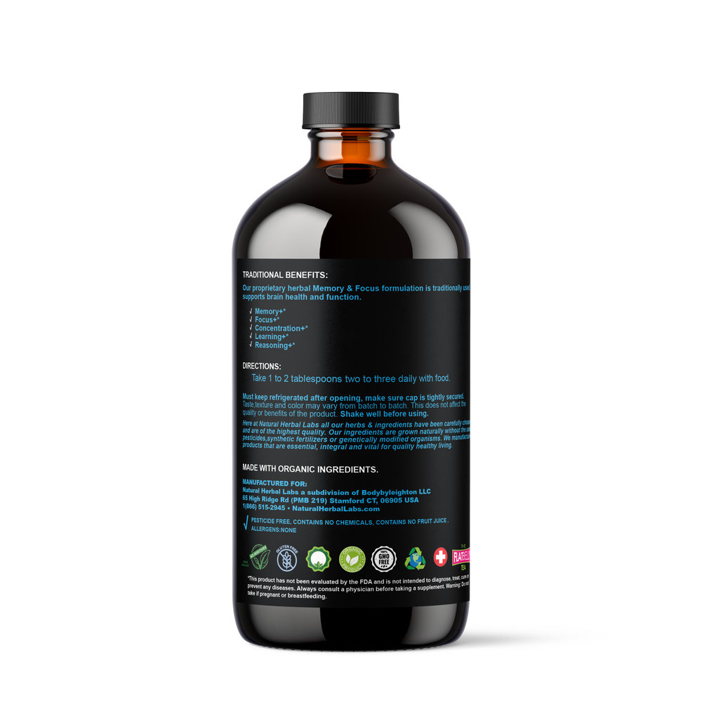 Memory and Focus - 16oz