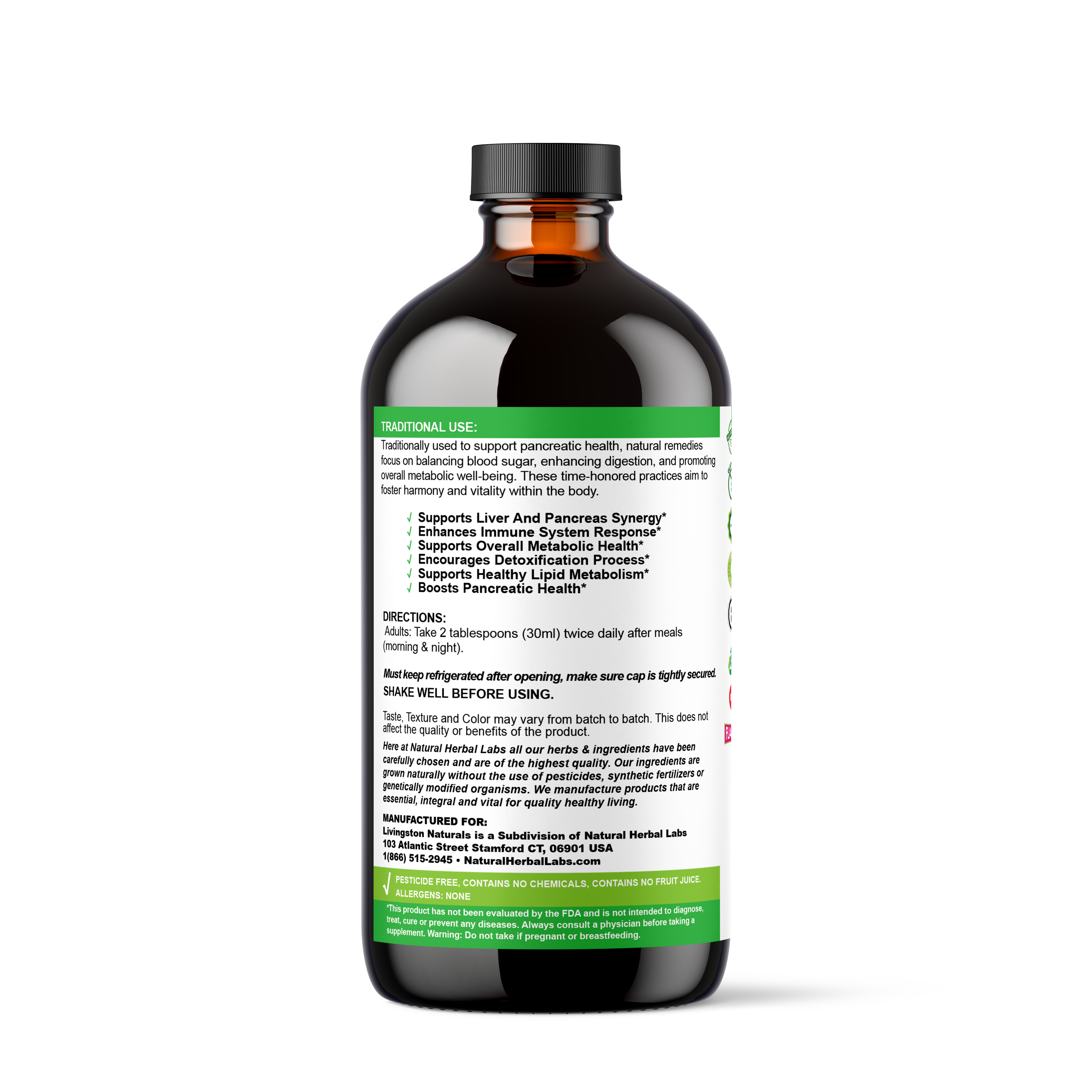 Pancreas Formula - 16oz