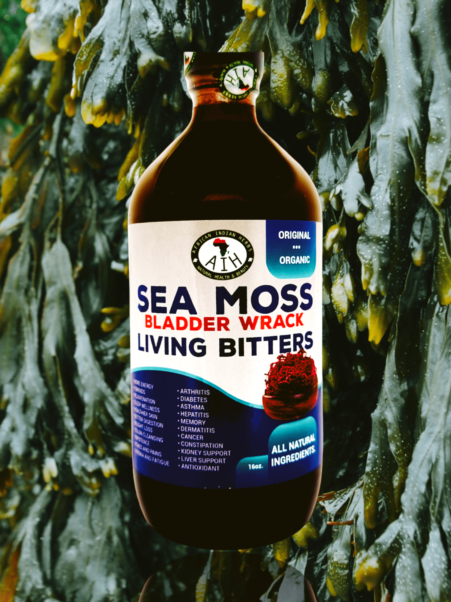 Seamoss & Bladderwrack Living Bitters