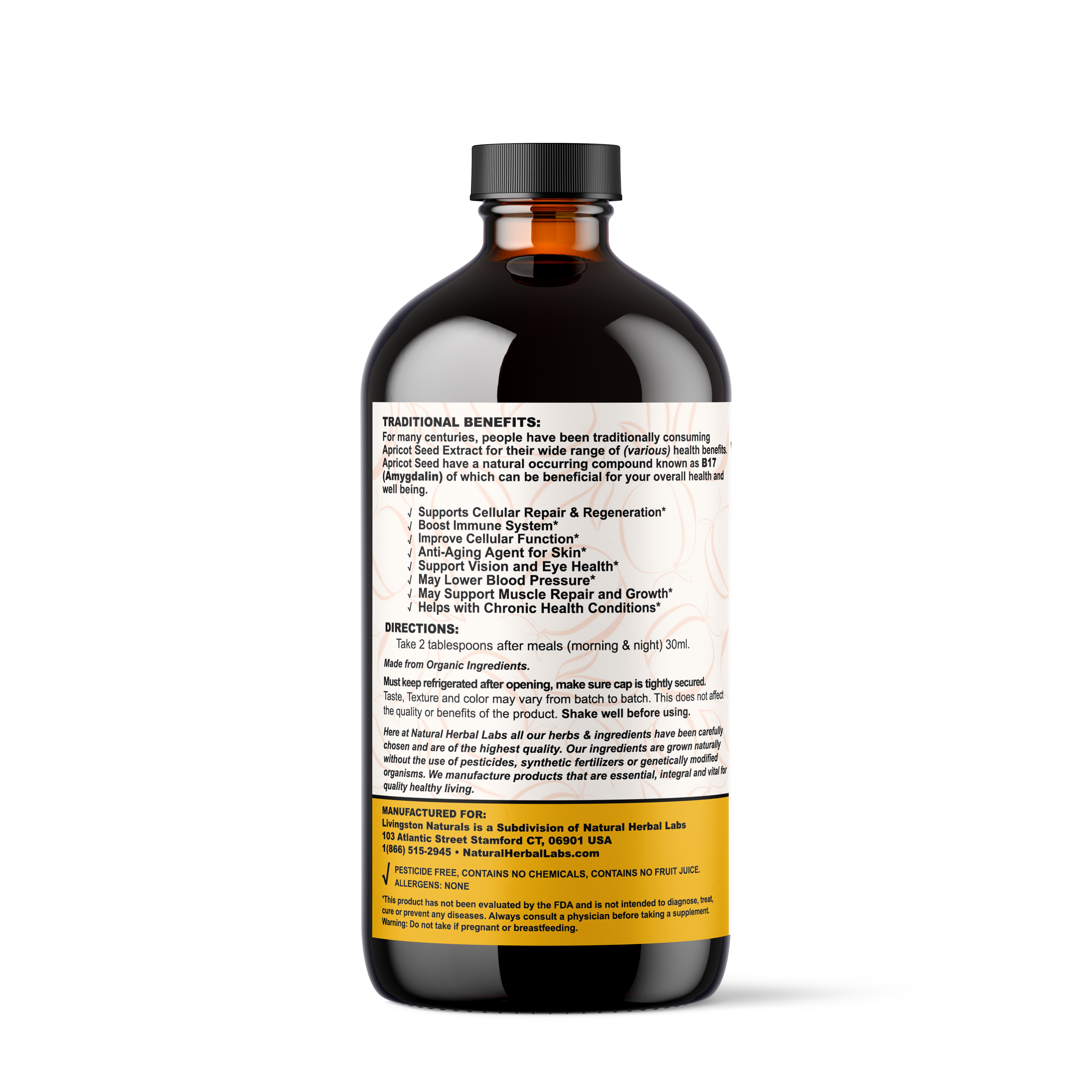 Pure Apricot Seed - 16oz