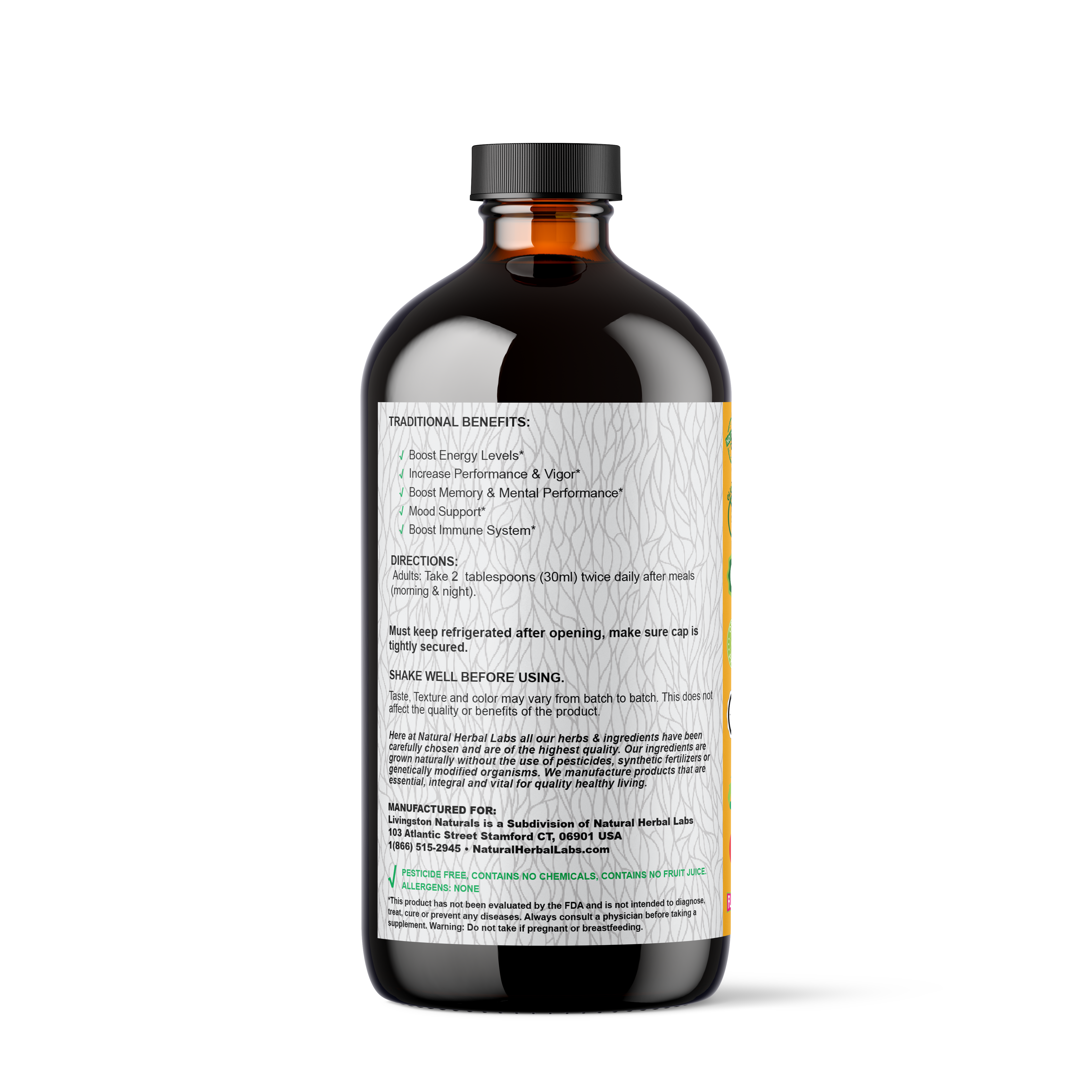 Pure Ginseng - 16oz