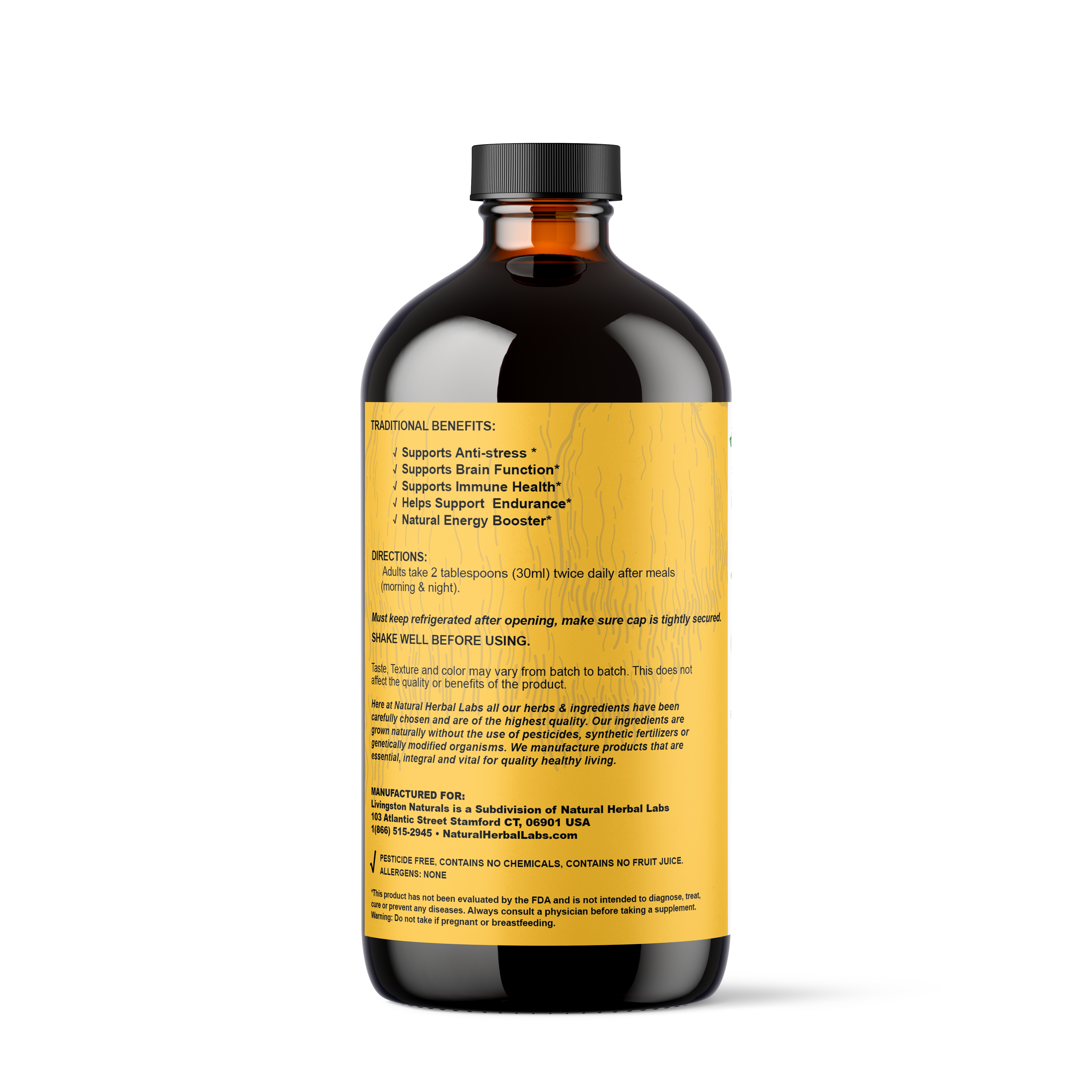 Pure Lion's Mane - 16oz