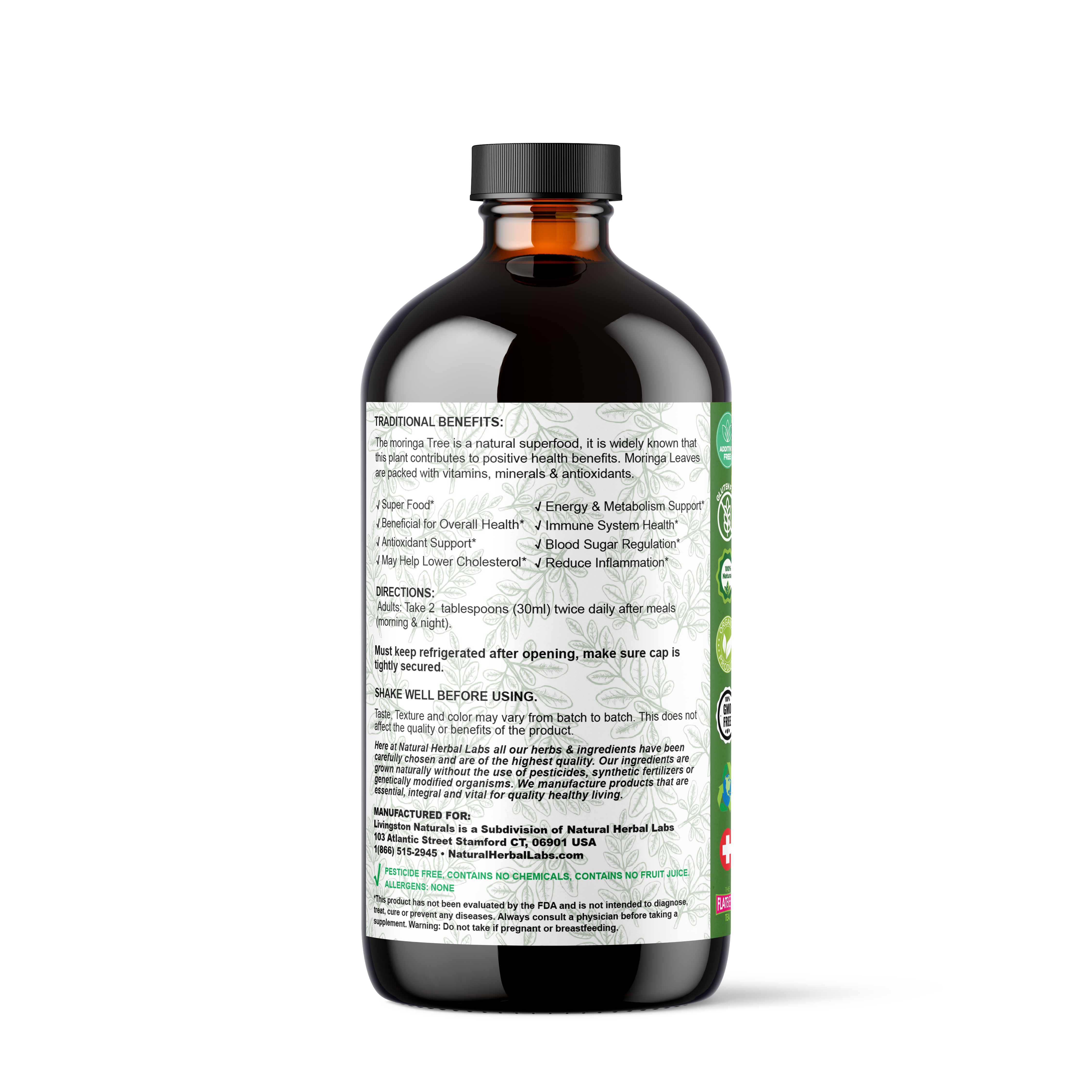 Pure Moringa - 16oz