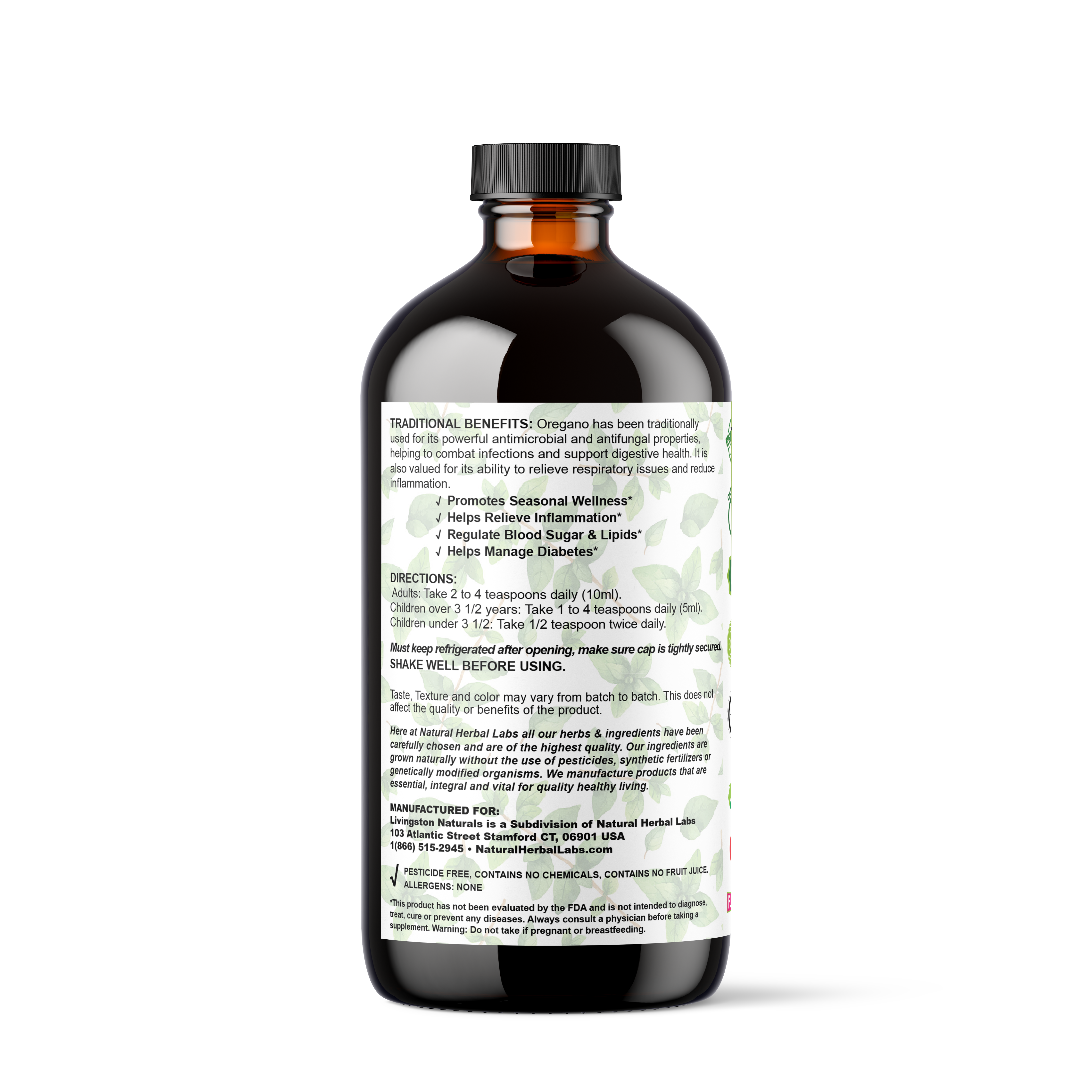 Pure Oregano - 16oz