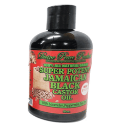 8oz SUPER POTENT JAMAICAN BLACK CASTOR OIL