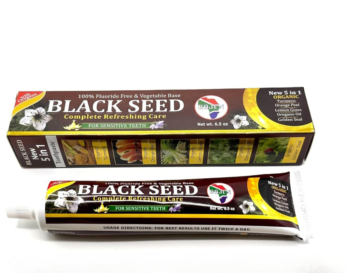 Black Seed 5 in 1 Toothpaste for Sensitive Teeth - 6.5oz