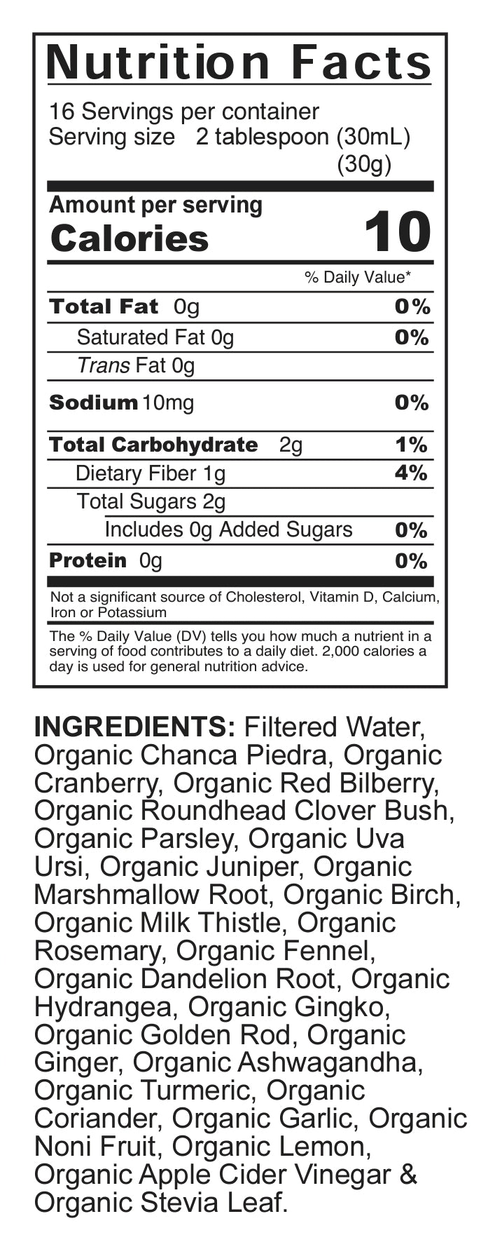 Kidney Cleanse - 16oz
