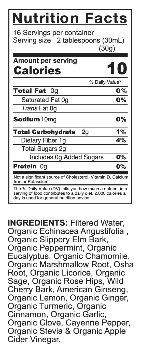 Sore Throat Formula - 16oz