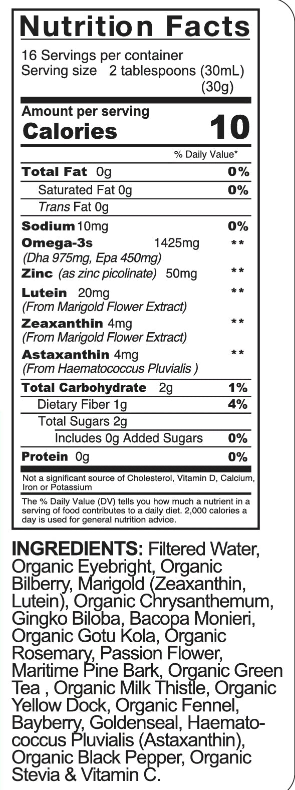 Eye Health Support - 16oz