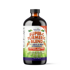 Super-C Turmeric with Amla, Neem & Astragalus: (*Extra Strength: 500mg Curcumin; 135mg Vitamin C)