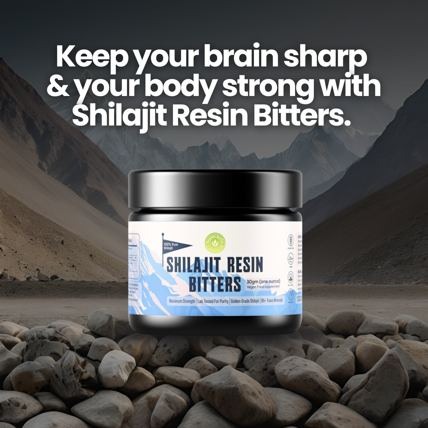 Yunani Herbs - Shilajit Resin Bitters