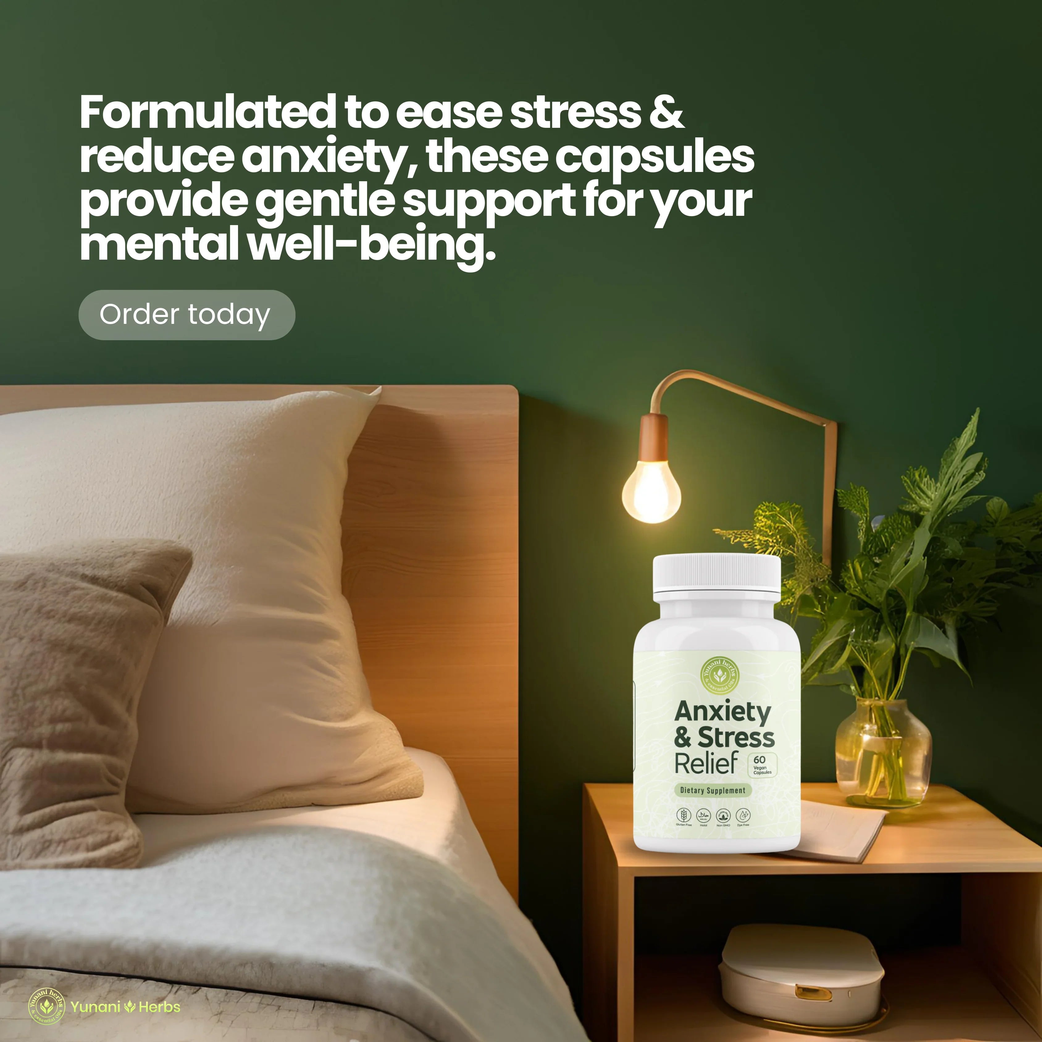 Yunani Herbs - Anxiety & Stress Relief