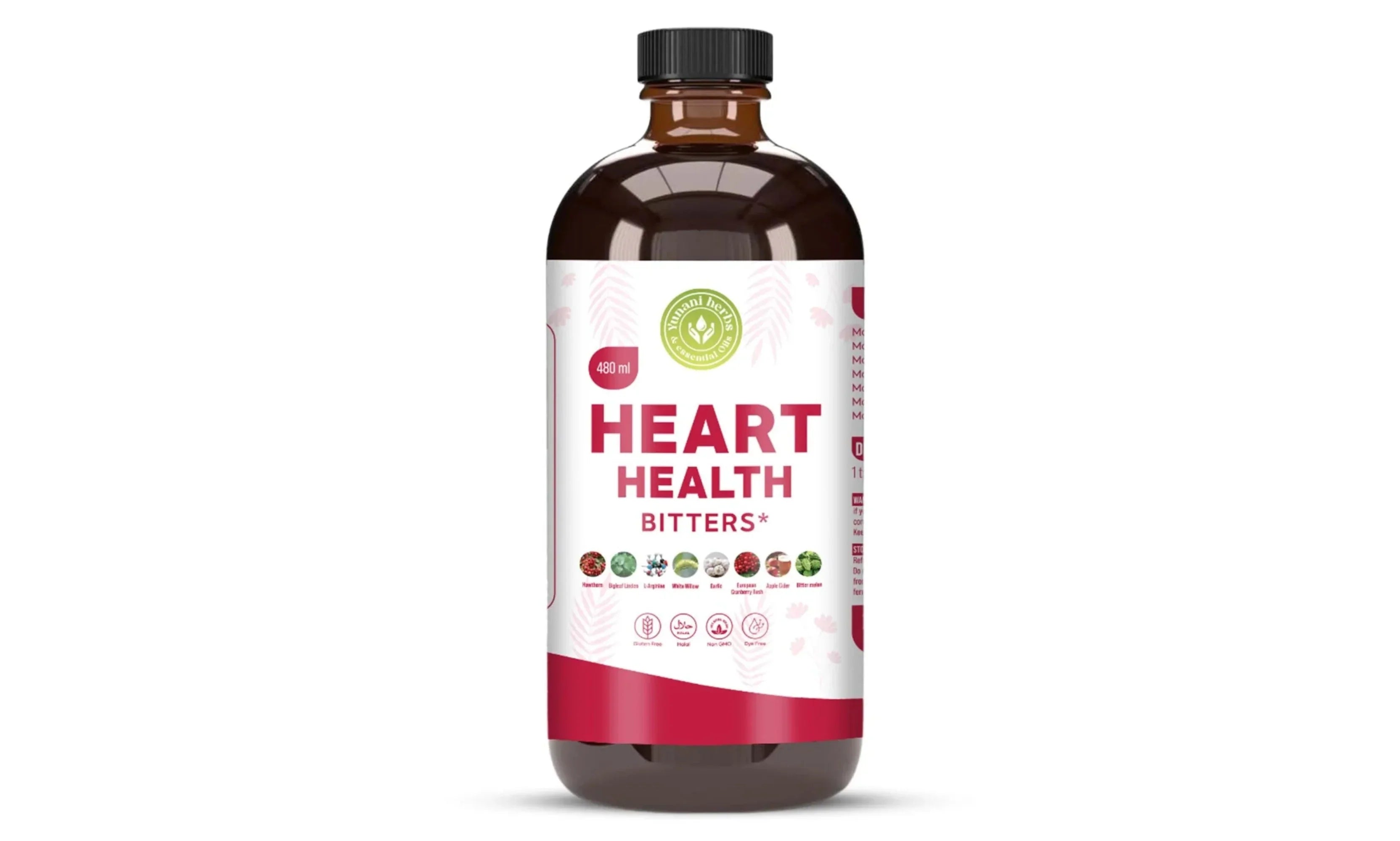 Yunani Herbs - Heart Health Bitters lower blood pressure