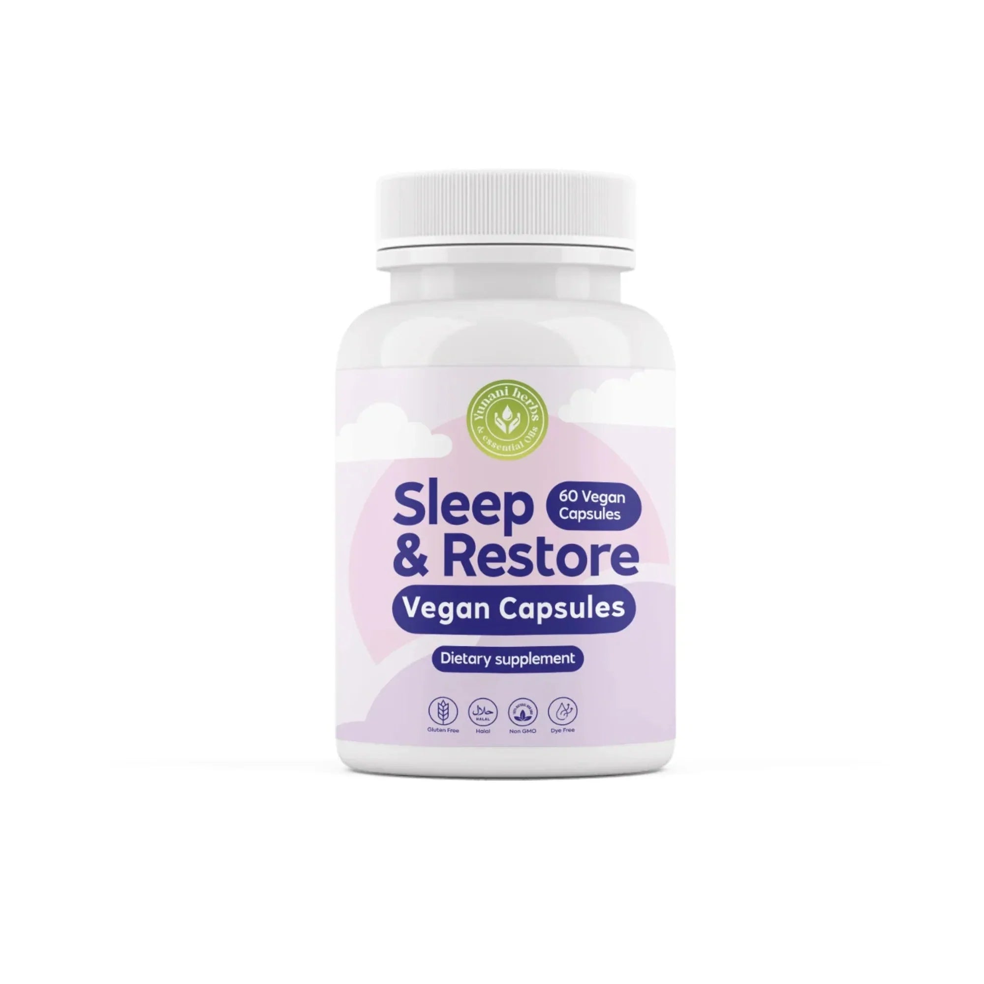 Yunani Herbs - Sleep & Restore Vegan Capsules