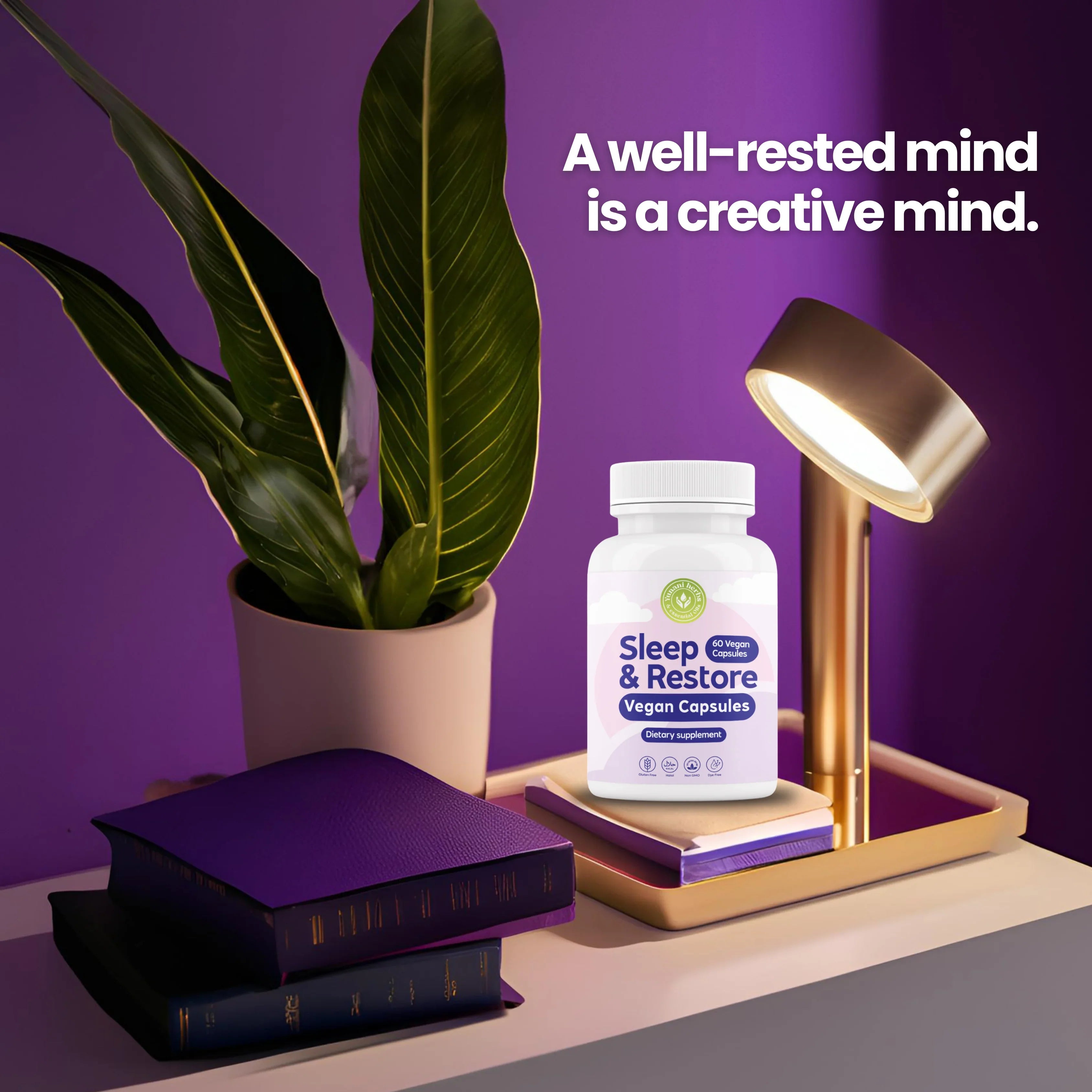 Yunani Herbs - Sleep & Restore Vegan Capsules